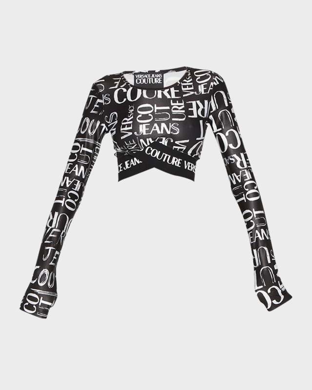 Sketch Logo Crop Top