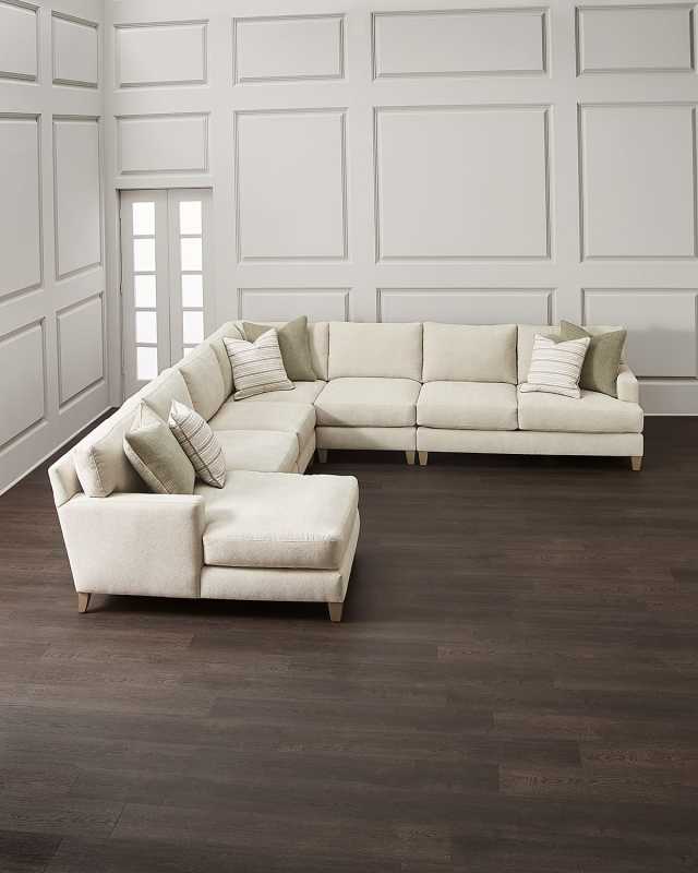 Mila 6-Piece Left Chaise Sectional