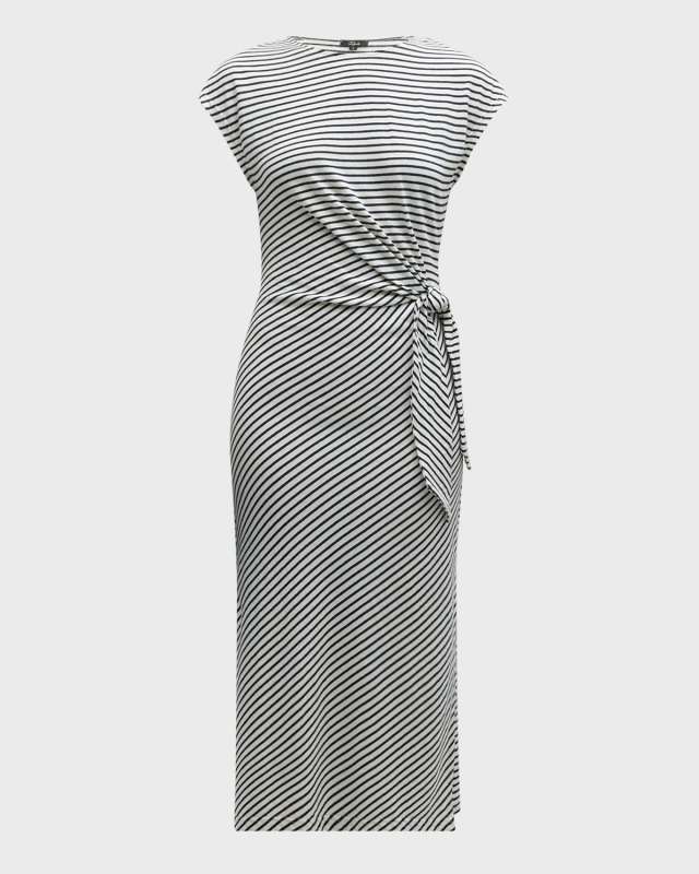 Selah Striped Midi Dress