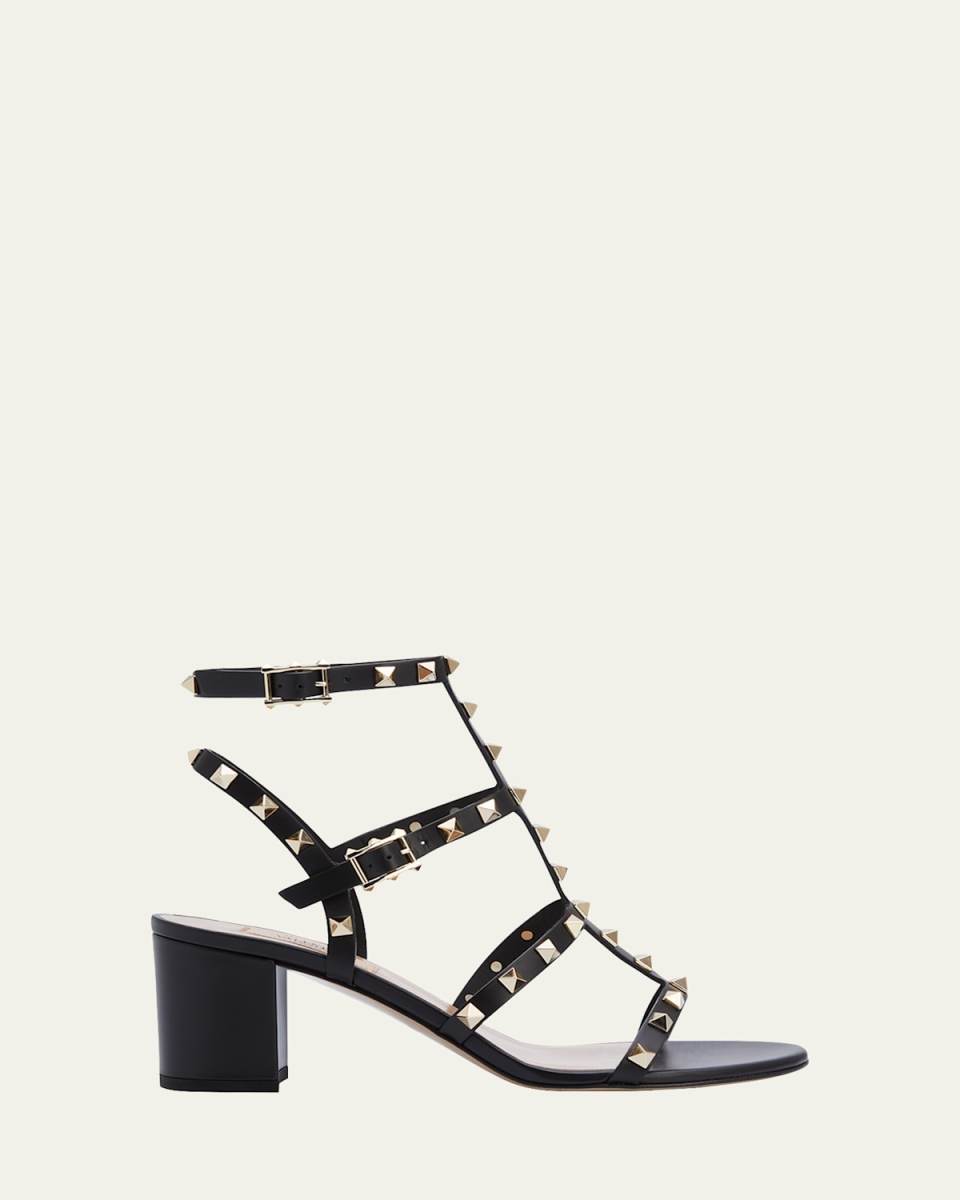 Rockstud Leather 60mm City Sandals