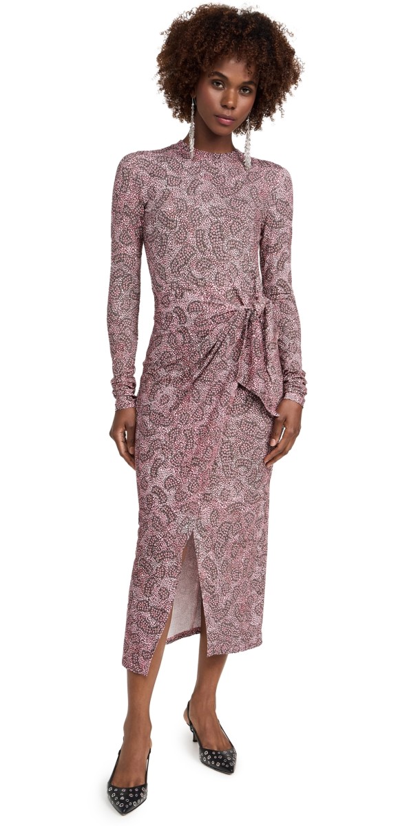 Isabel Marant Étoile Lisy Dress Antik Pink/Black