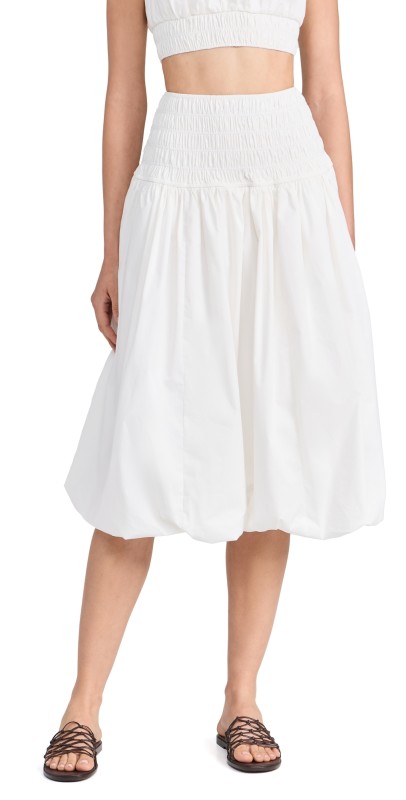 ASTR the Label Alani Skirt White