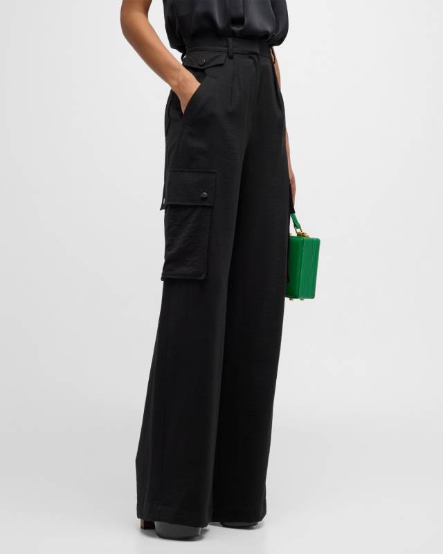 Emil Wide-Leg Relaxed Cargo Pants
