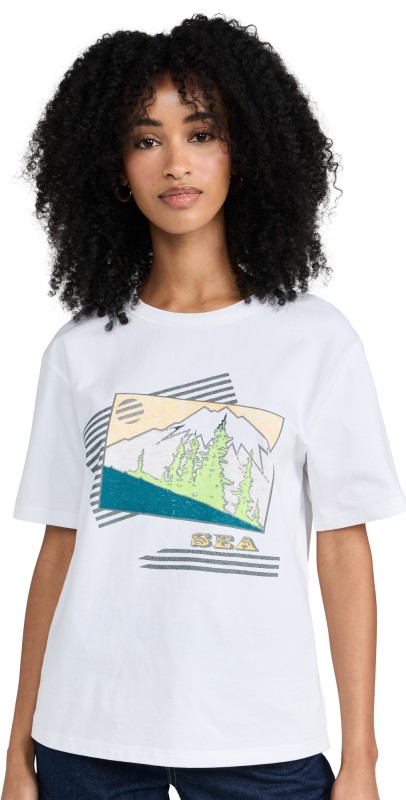 Sea Pamela Graphic Short Sleeve T-Shirt White