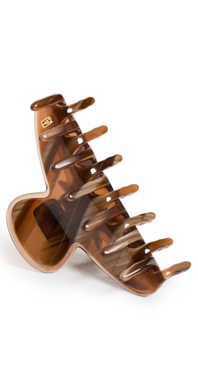 Alexandre de Paris Hair Clip Brown
