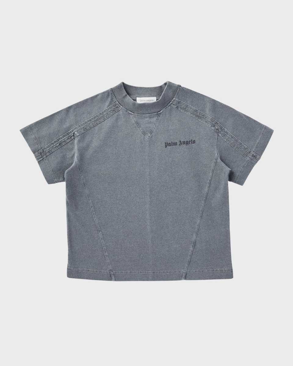 Girl's Logo-Print Faded T-Shirt, Size 4-12