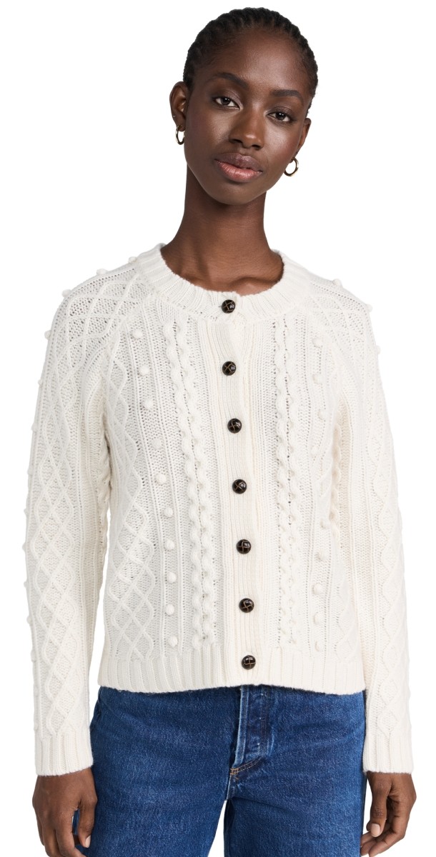Marea Alexa Cardigan Ivory