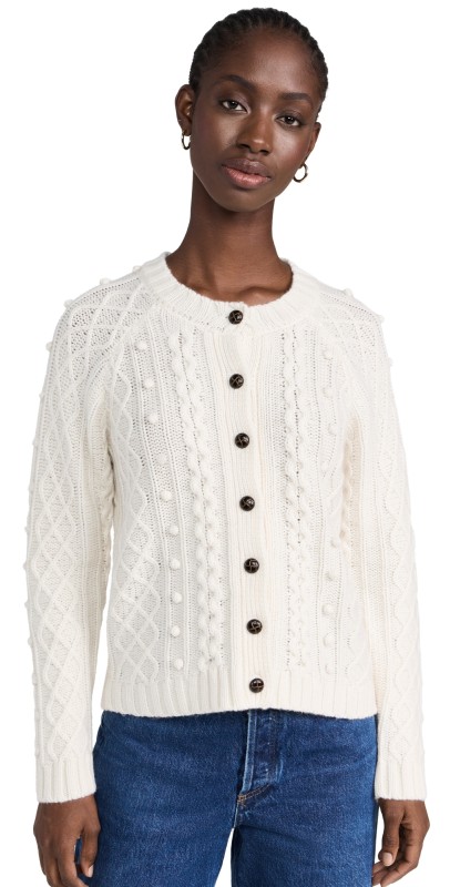 Marea Alexa Cardigan Ivory