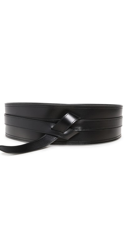 Isabel Marant Moshy Knot Belt Black