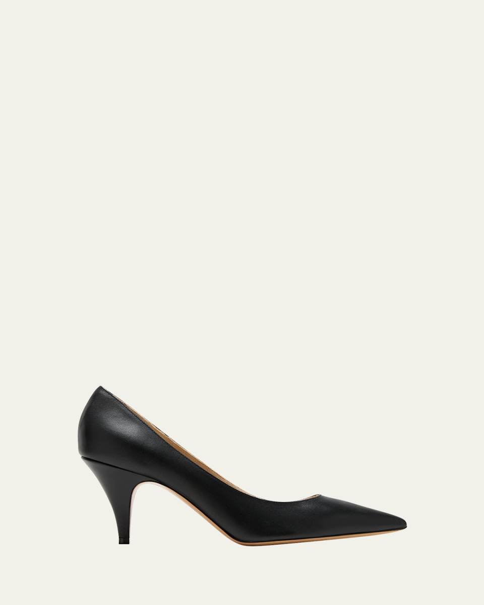 River Iconic Leather Pumps