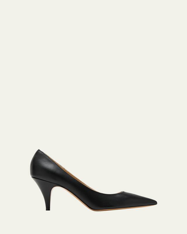 River Iconic Leather Pumps