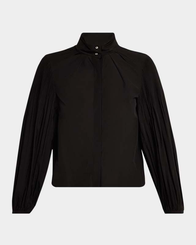 Lupa Pleated Sleeve Blouse