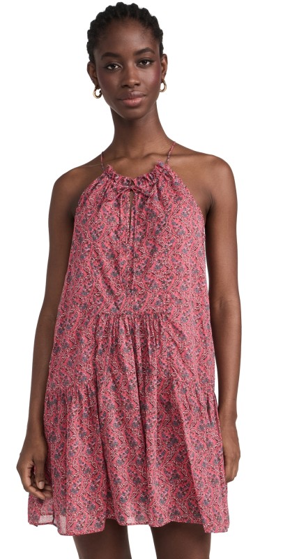 Isabel Marant Étoile Kayne Dress Cranberry