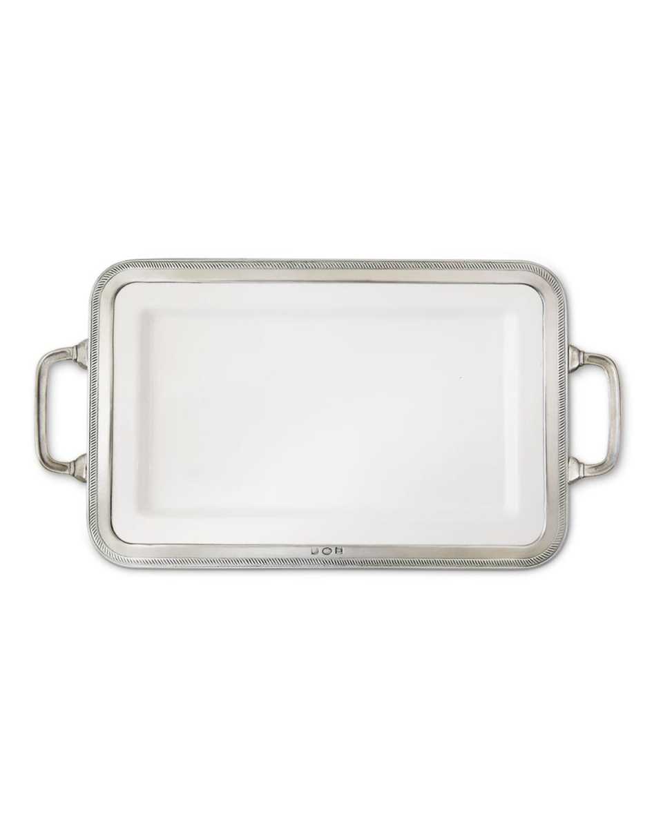 Luisa Rectangular Medium Platter with Handles