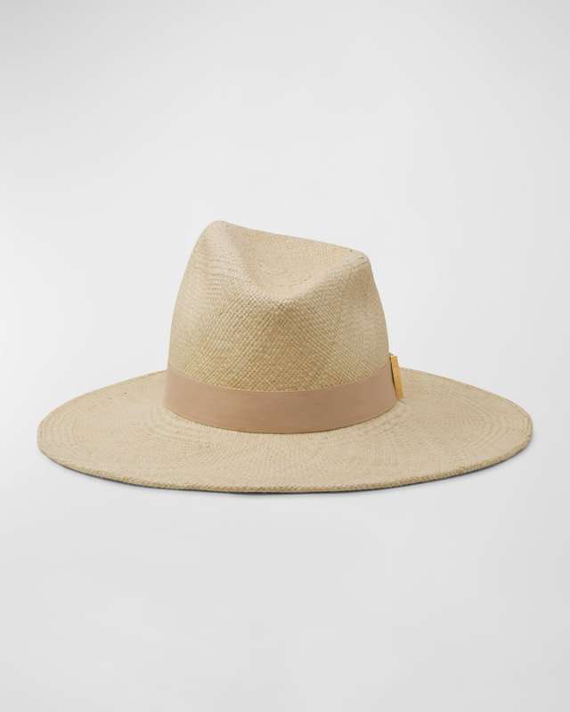 Drake Asymmetric Straw Fedora