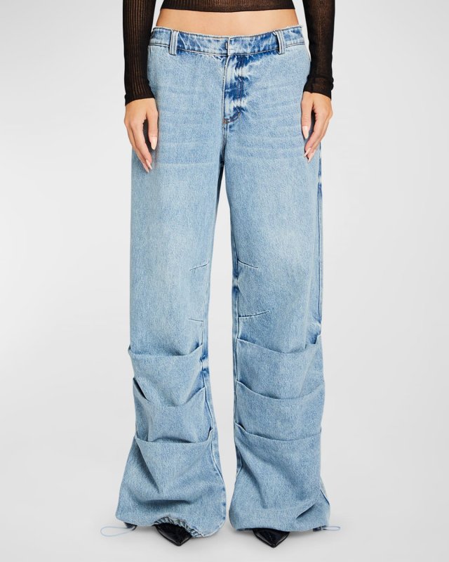Chelle Low-Rise Baggy Jeans