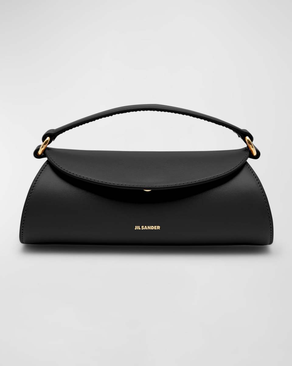Cannolo Mini Leather Top-Handle Bag