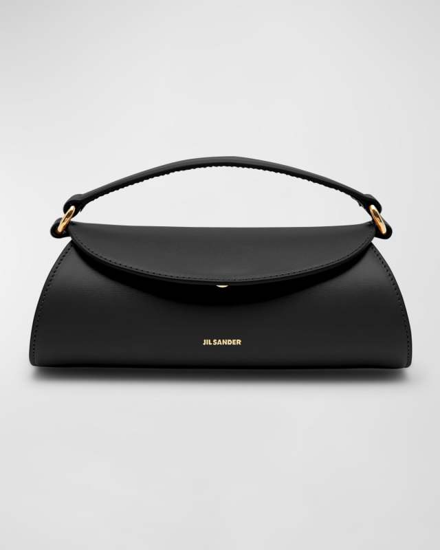 Cannolo Mini Leather Top-Handle Bag