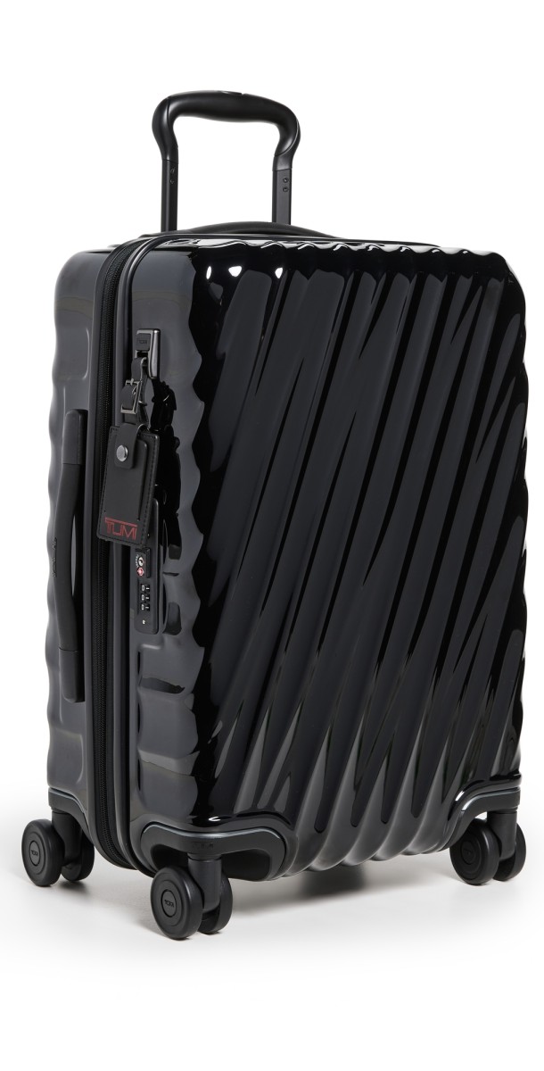 TUMI 19 Degree International Expandable 4 Wheel Carry On Suitcase Black