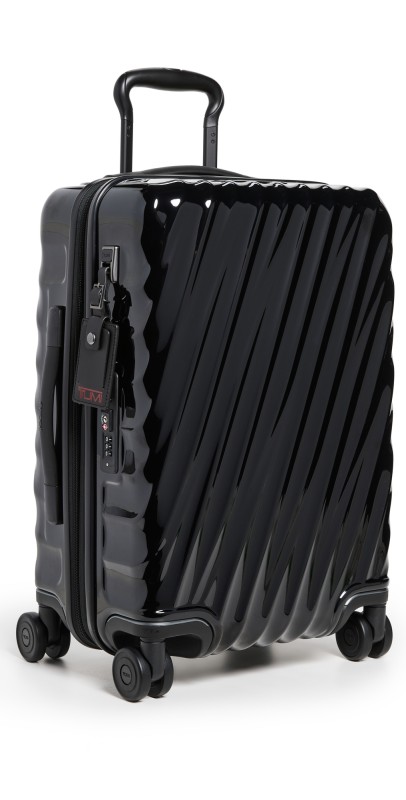 TUMI 19 Degree International Expandable 4 Wheel Carry On Suitcase Black