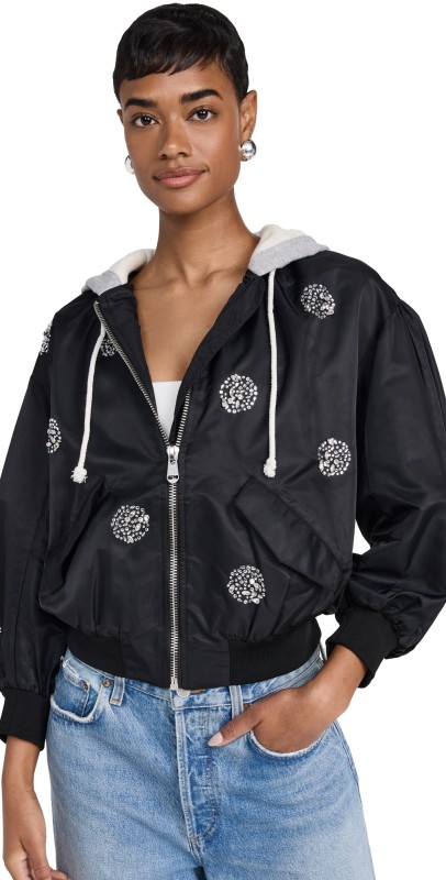 Cinq à Sept Ollie Jacket Black/Silver