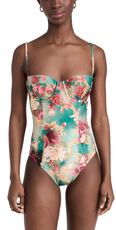 L'Agence Amie One Pieceulti/Rococo Roses