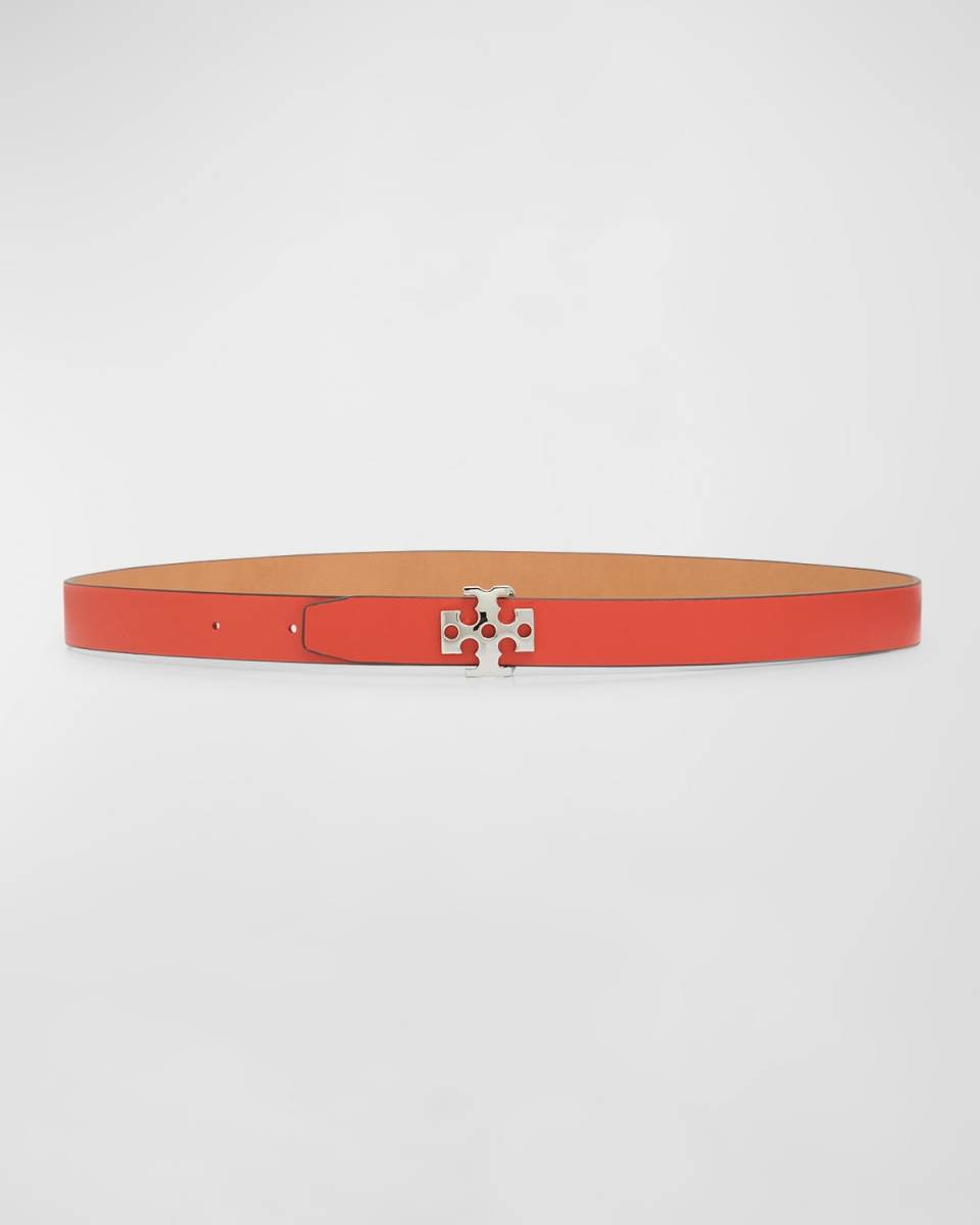 Logo Leather Belt