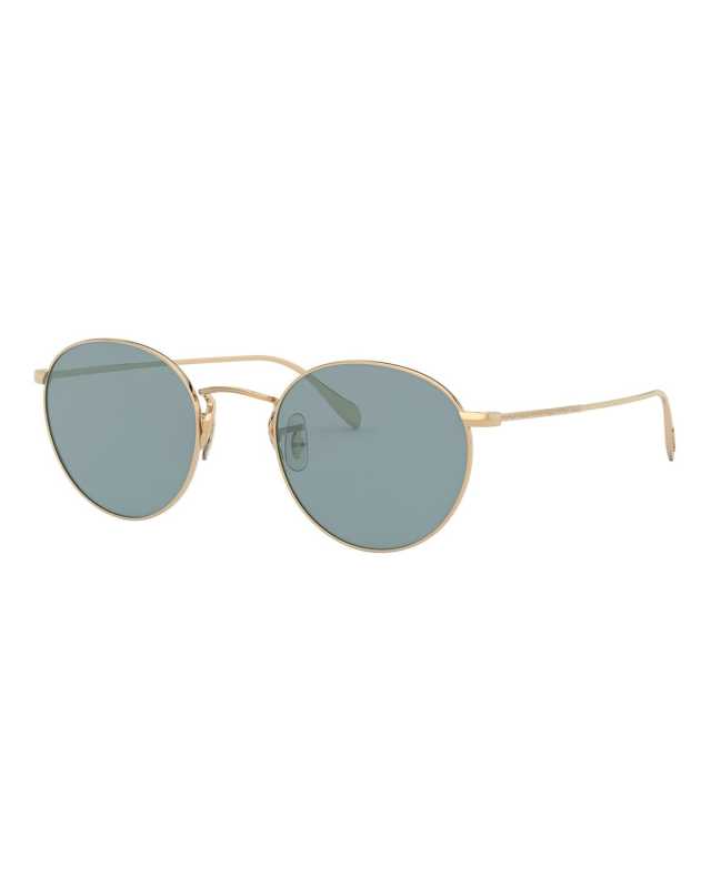 Coleridge Round Metal Aviator Sunglasses