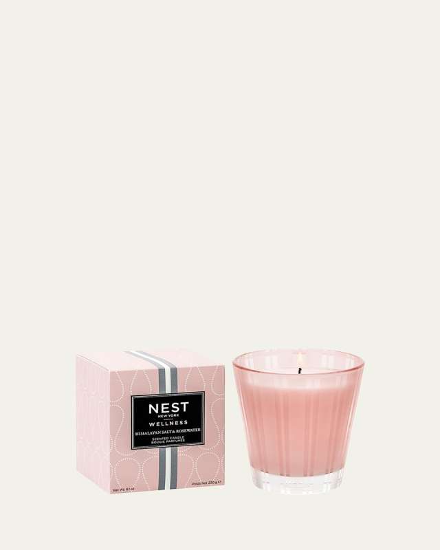 8.1 oz. Himalayan Salt & Rosewater Classic Candle