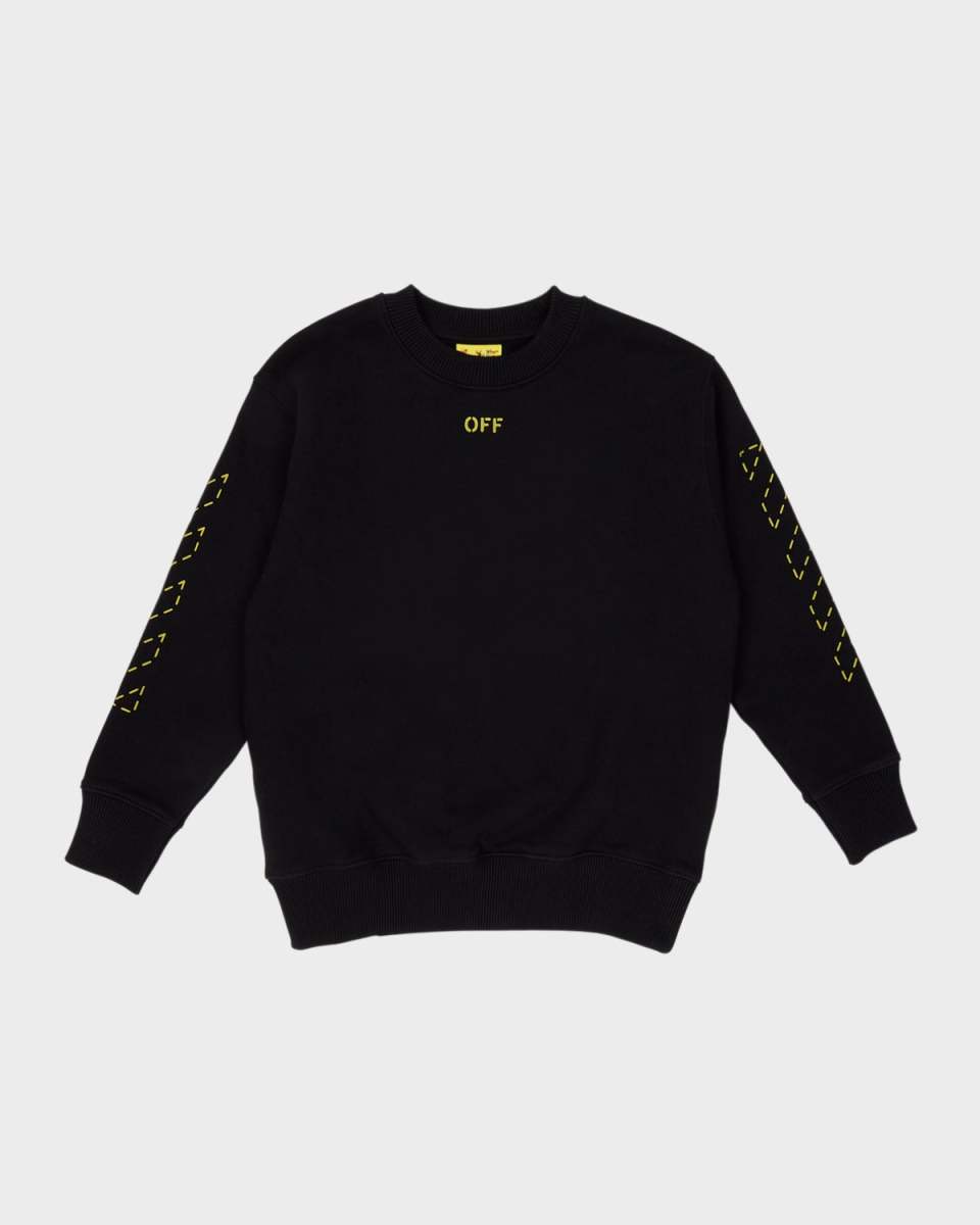 Boy's Arrow Graphic Logo-Print Sweatshirt, Size 4-12