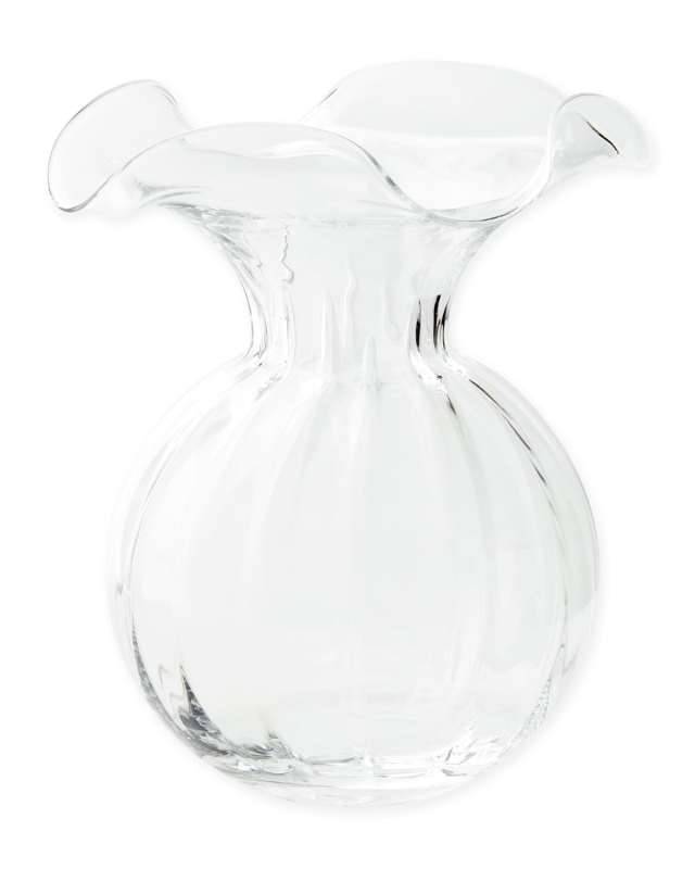 Hibiscus Large Fluted Vase