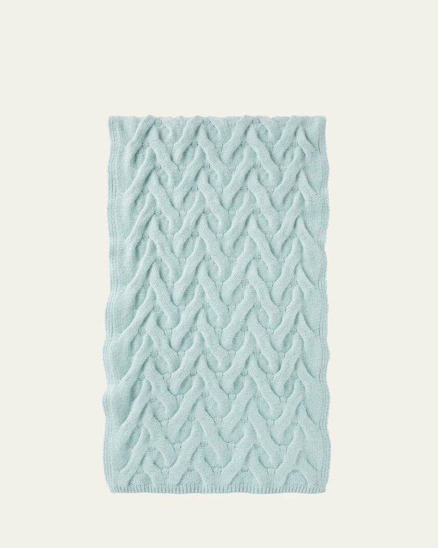 Braided Cashmere Scarf
