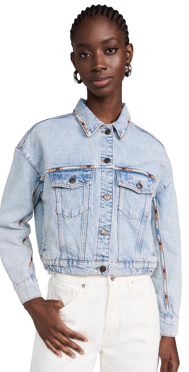 ba & sh Fox Jacket Light Used Blue