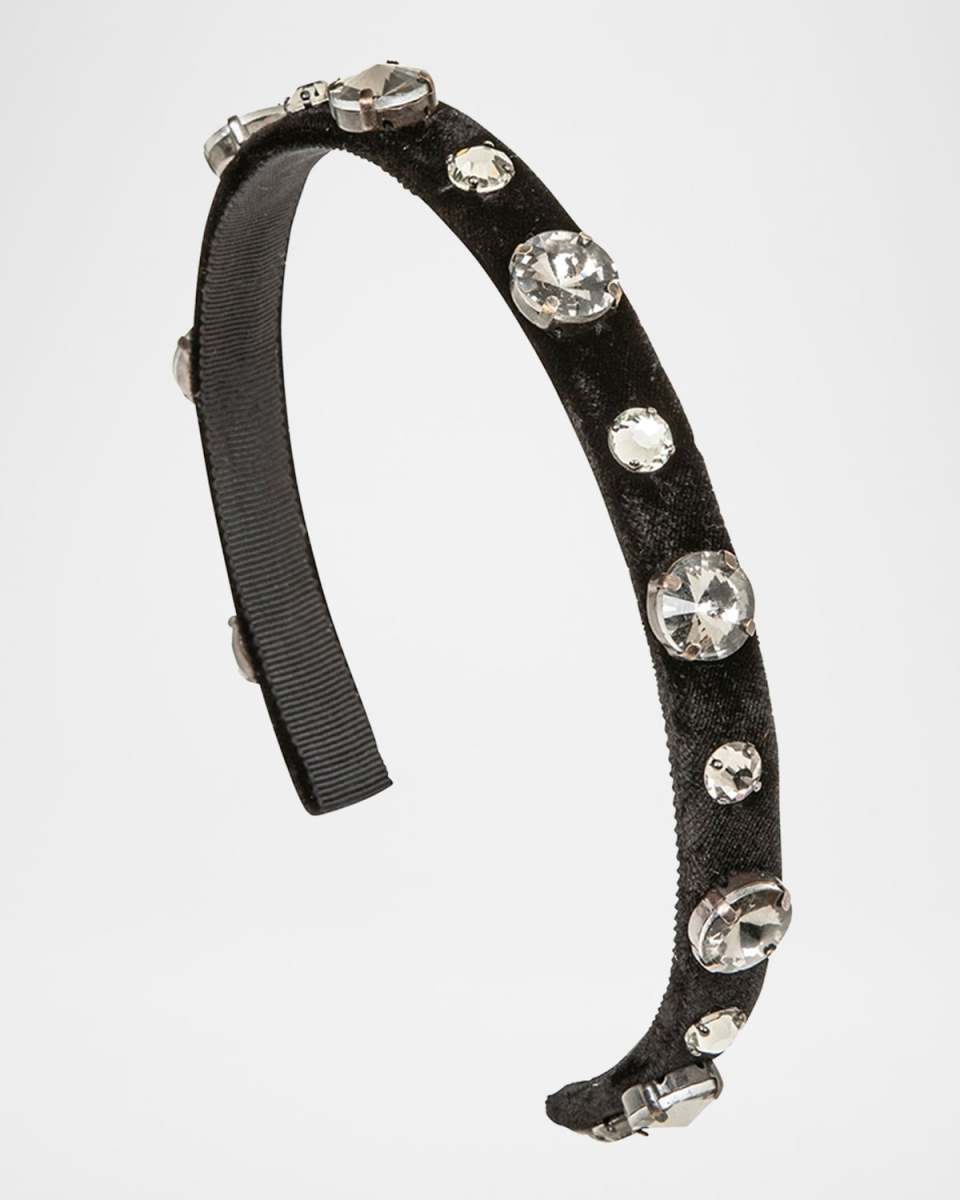 Kendall Silk Embellished Headband