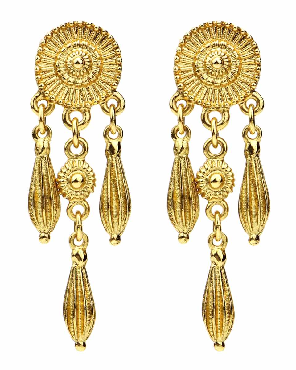 Bohemian Flower Dangle Earrings