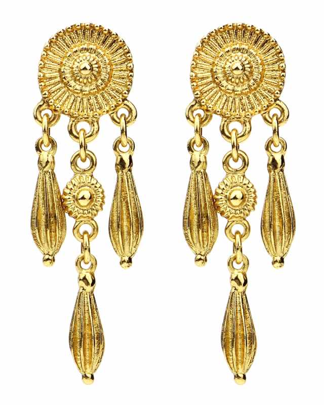 Bohemian Flower Dangle Earrings