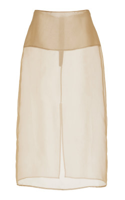 The Frankie Shop Exclusive Peri Silk-Blend Chiffon Midi Skirt