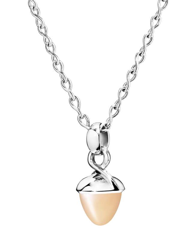 MIKADO 18k White Gold Sand Moonstone Pendant