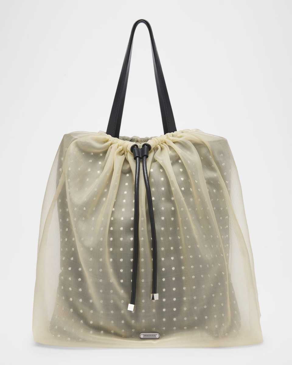 Nebula Crystal Mesh Tote Bag