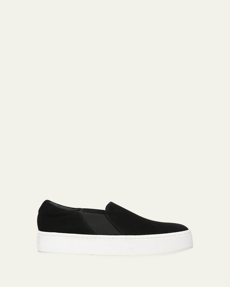 Warren Suede Platform Skate Sneakers