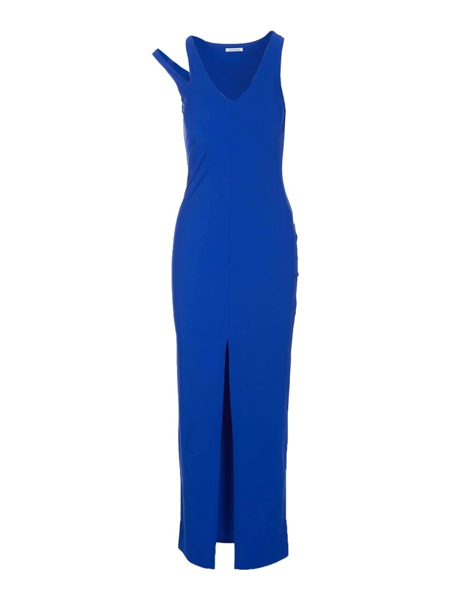 Patrizia Pepe Robe Au Genou - Bleu