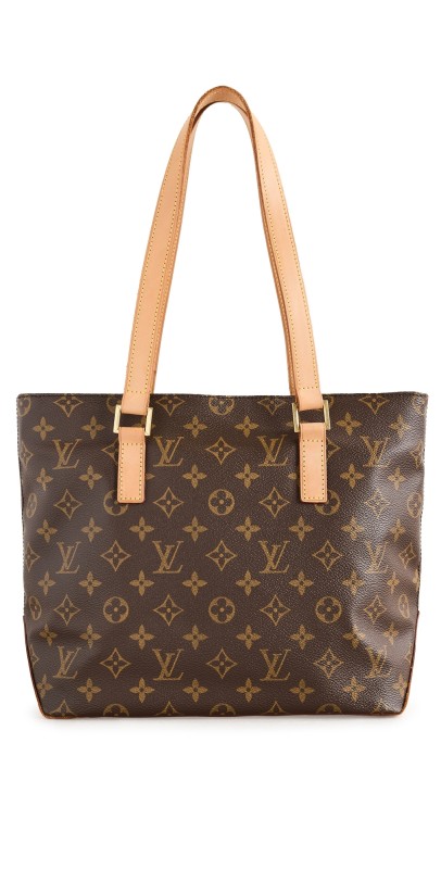 What Goes Around Comes Around Louis Vuitton Monogram AB Cabas Piano Tote Brow