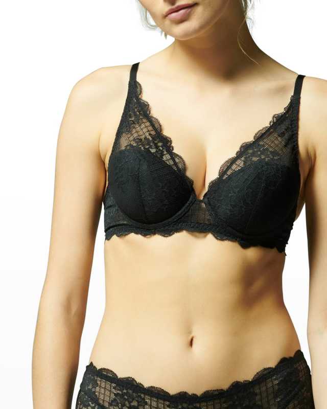 Reve Plunge Lace Push-Up Bra