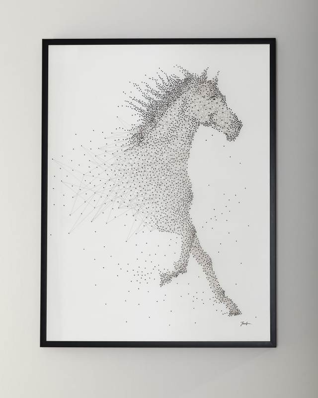 "Sprinting Stallion" Canvas Art by Tony Fey
