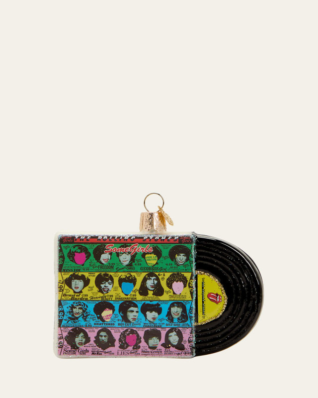The Rolling Stones Some Girls Album Cover Christmas Ornament
