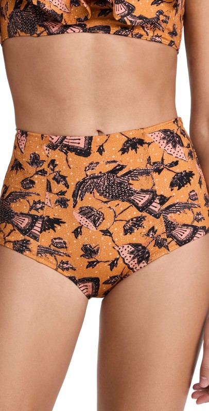 Ulla Johnson Corsica Bikini Bottoms Solar