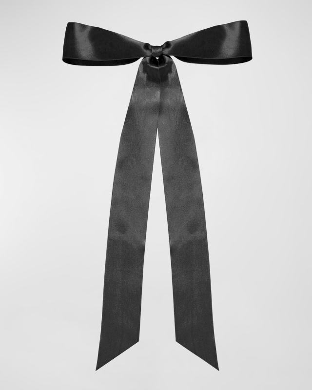 Darla Satin Bow Barrette