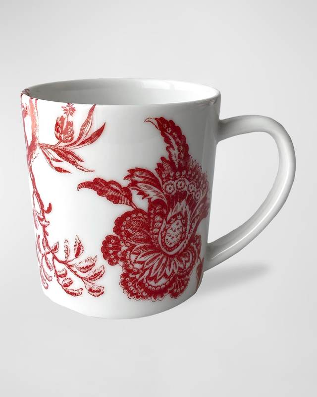 Arcadia Crimson Mug, Set of 4