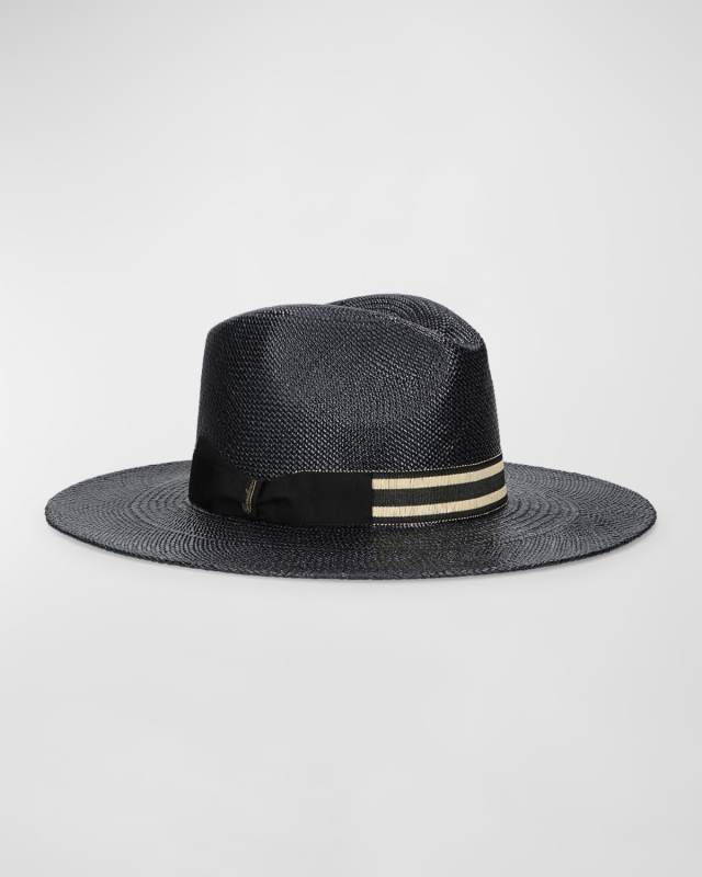 Andrea Straw Large Brim Hat