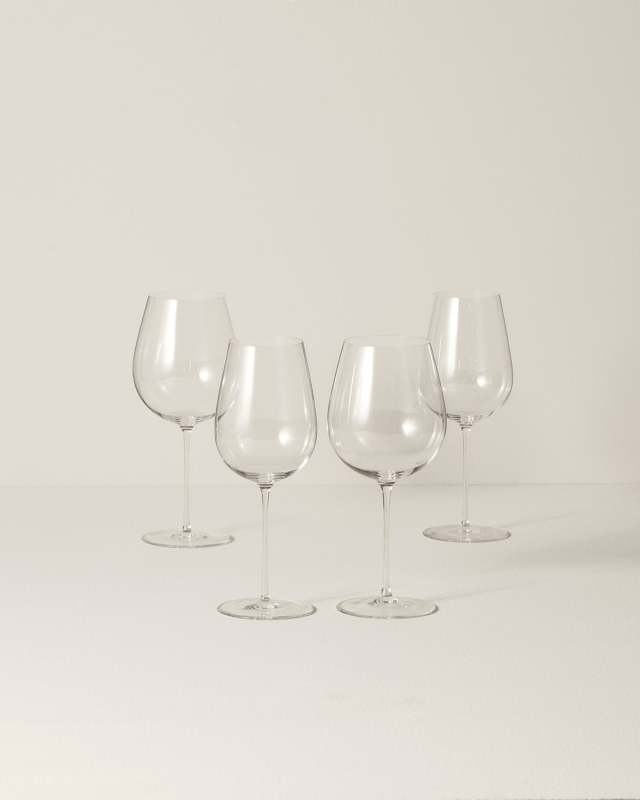 Signature Series Warm & Cool Region 4-Piece Wine Glass Set